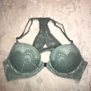 cutest green Victoria’s Secret bra